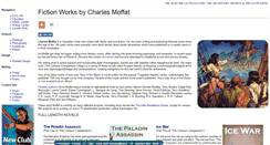 Desktop Screenshot of fiction.charlesmoffat.com
